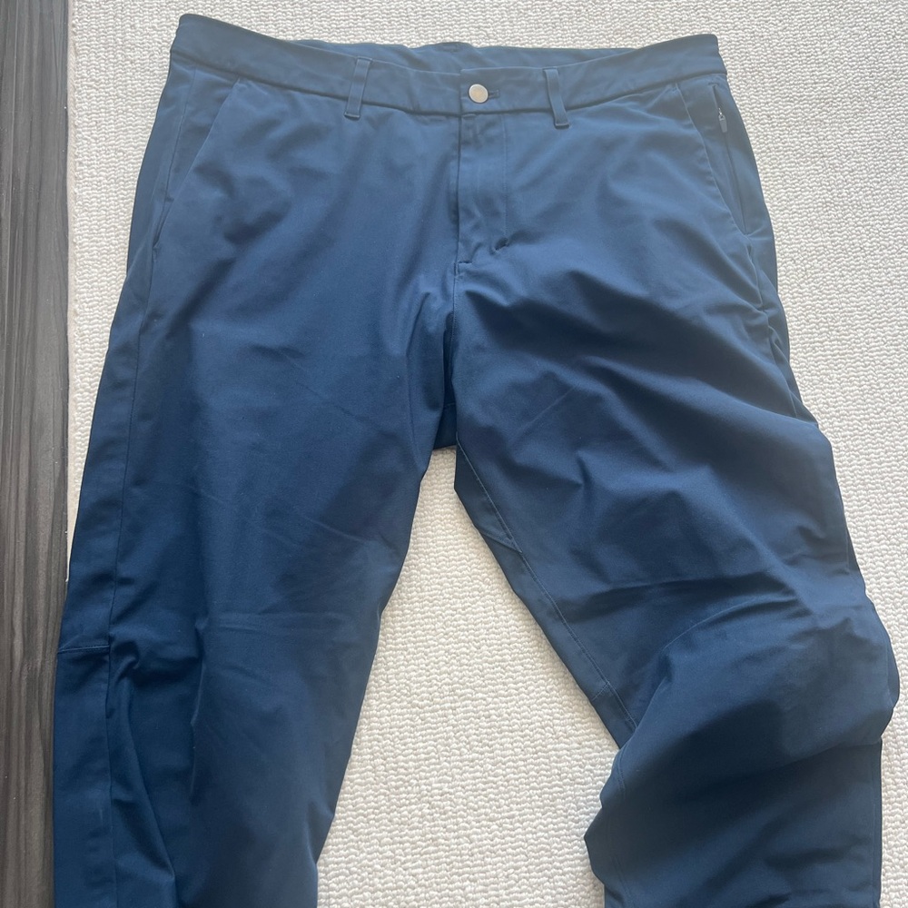 Lululemon Athletica Commission Blue Chinos for Versatile Style